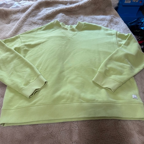 Vuori Halo Pistacio Green Sweatshirt M - Picture 3 of 5